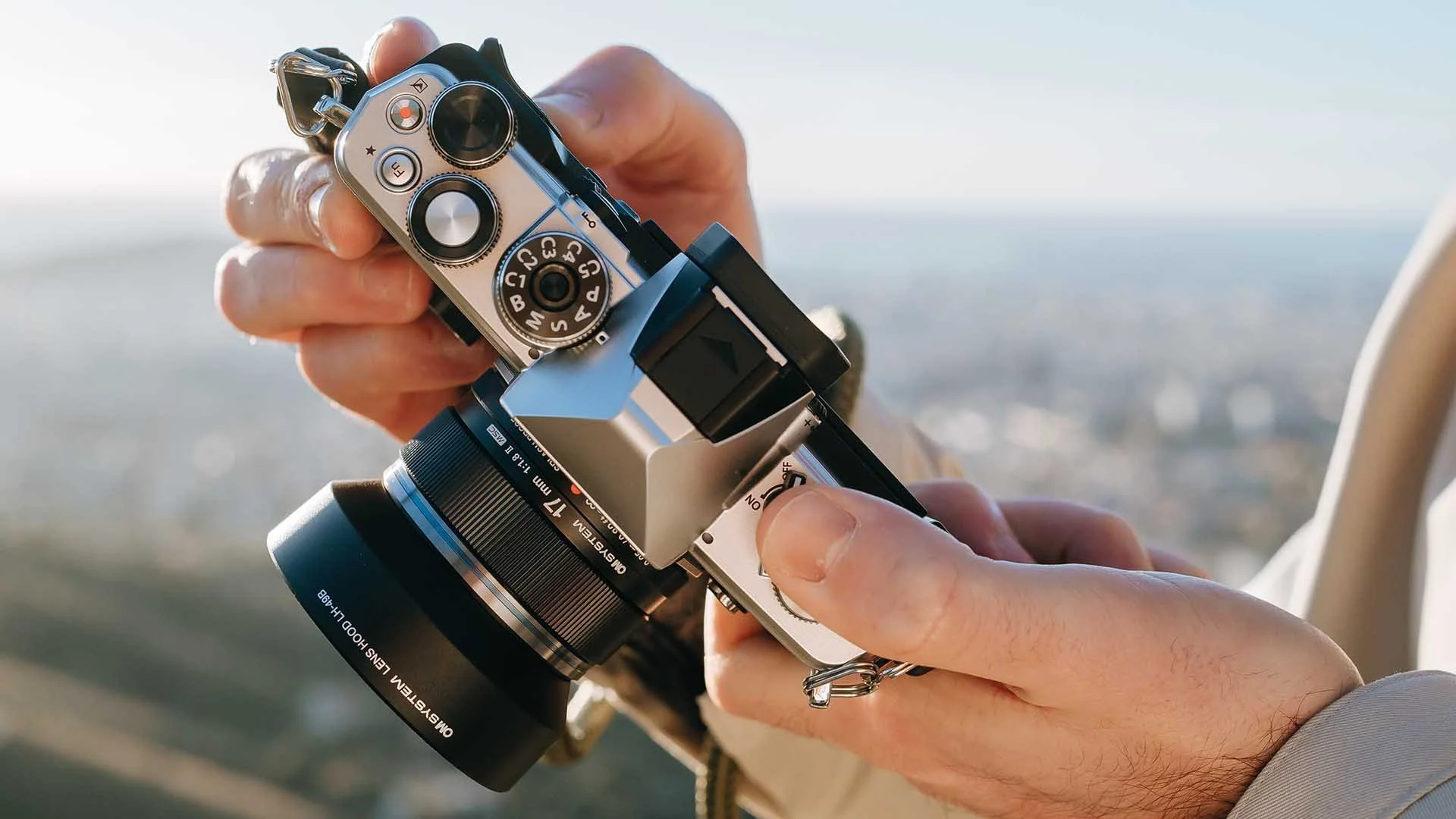 The OM System M.Zuiko Digital 17mm F1.8 II on the new OM-3.