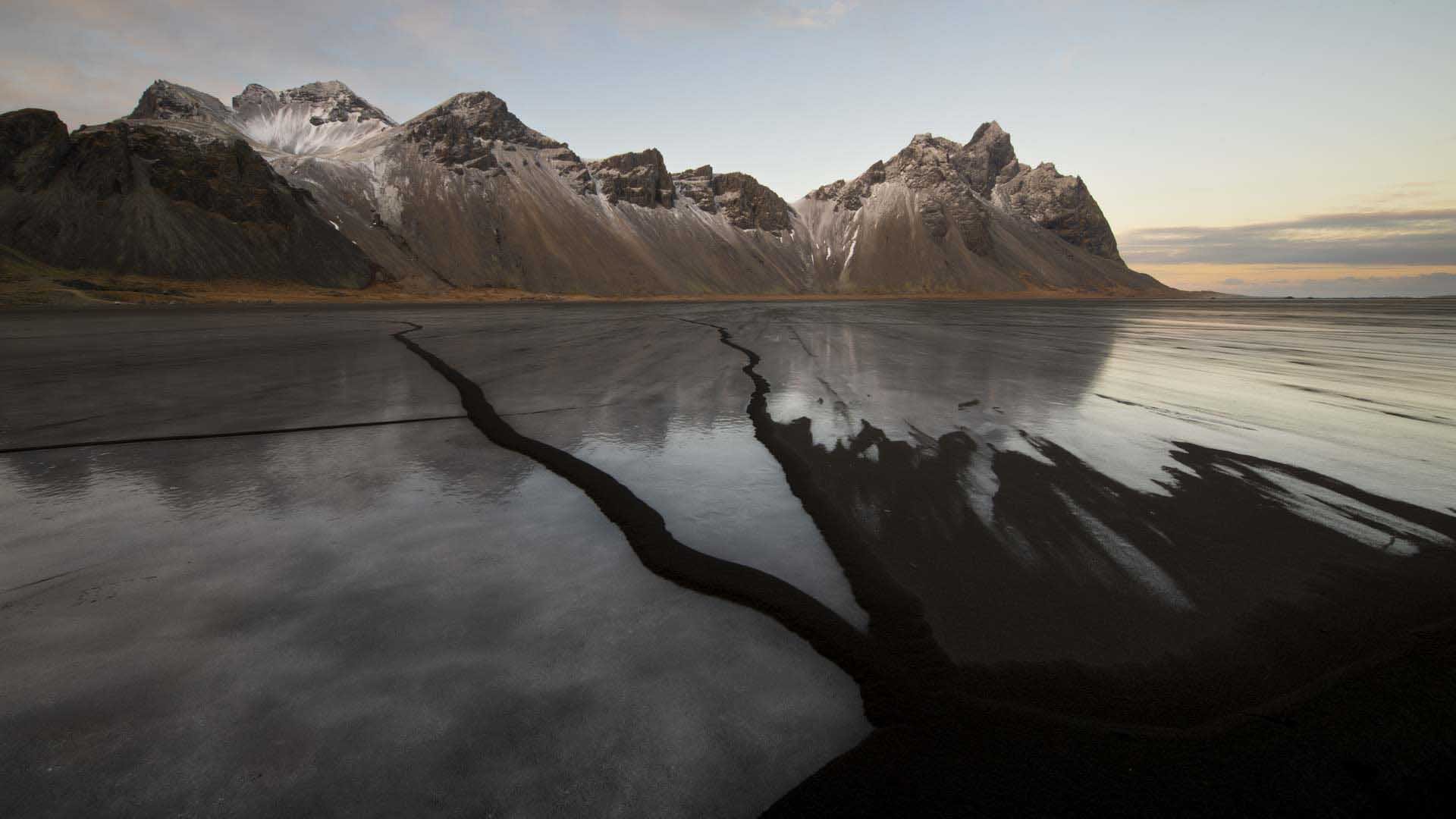  Iceland has plenty of epic scenes such is this view of Vestrahorn mountain. 
